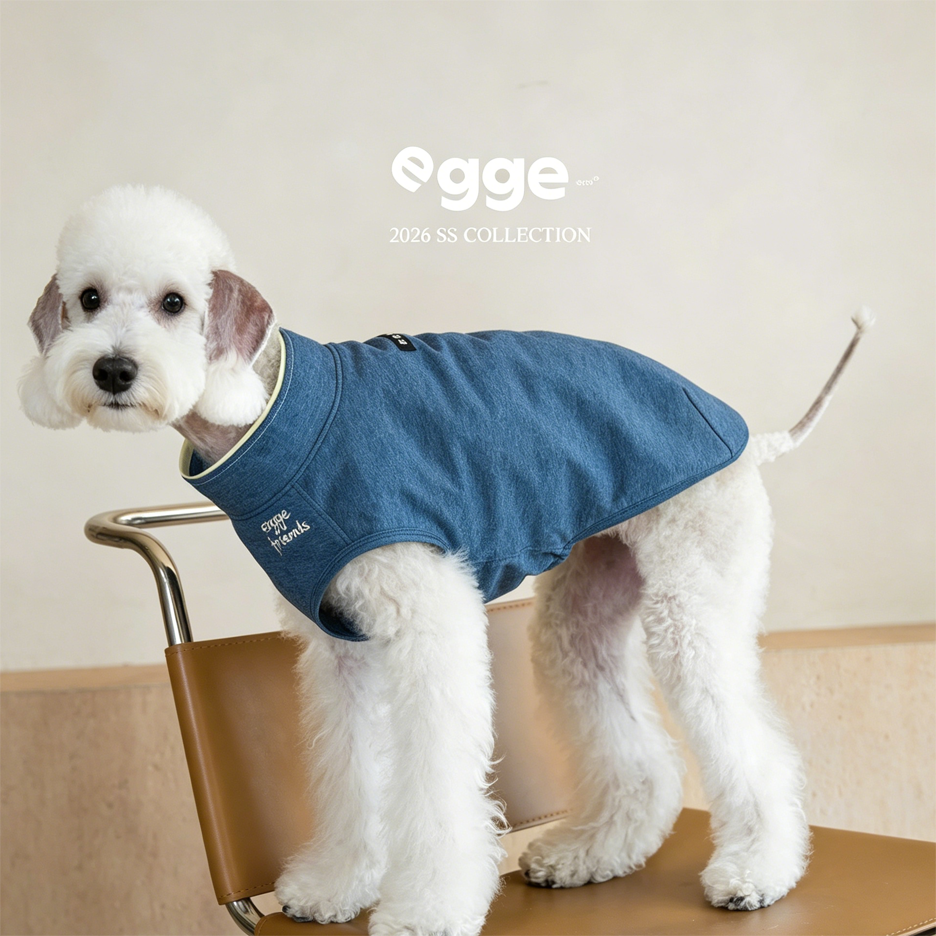 Egge Cooling Antibacterial Embroidered Cotton Vest