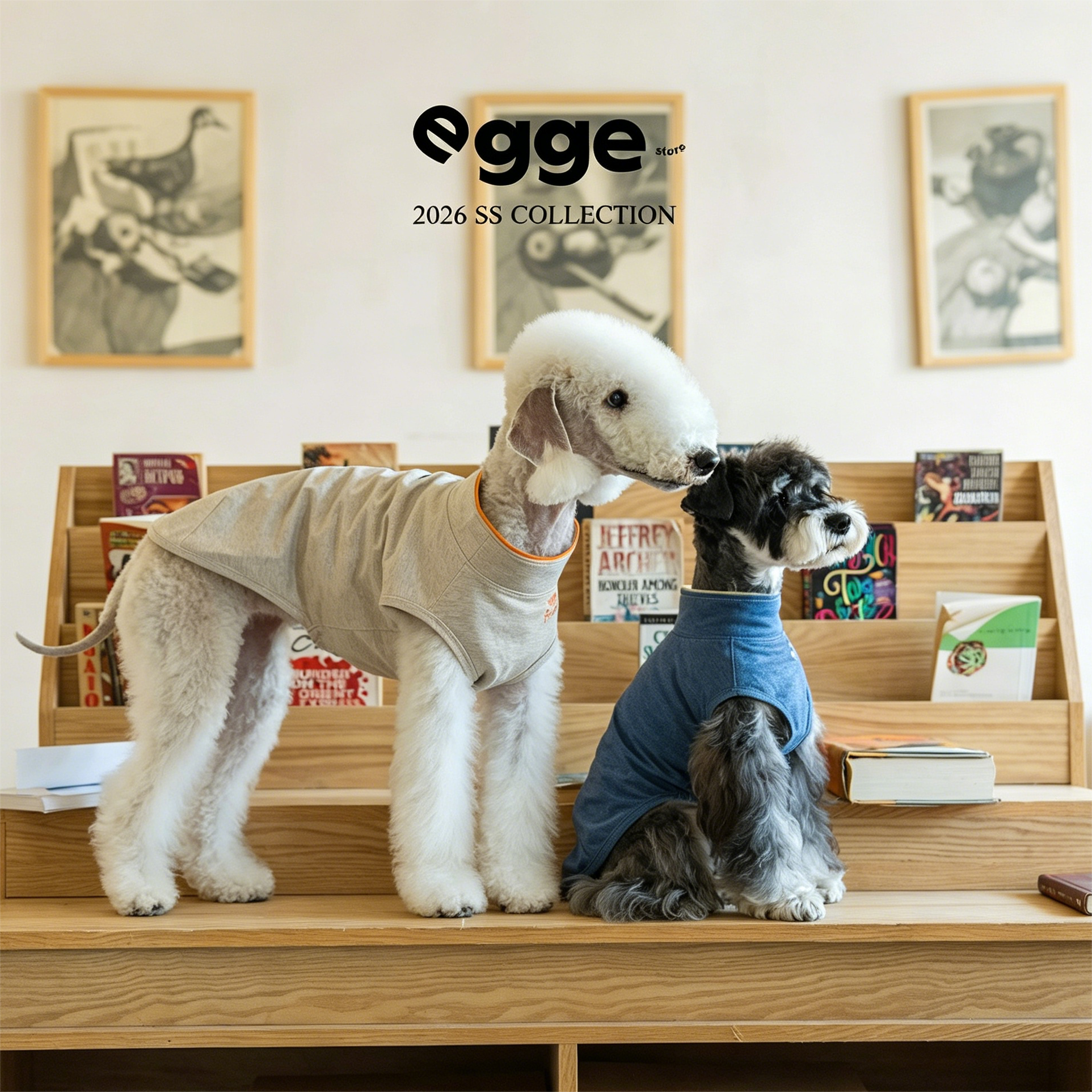 Egge Cooling Antibacterial Embroidered Cotton Vest