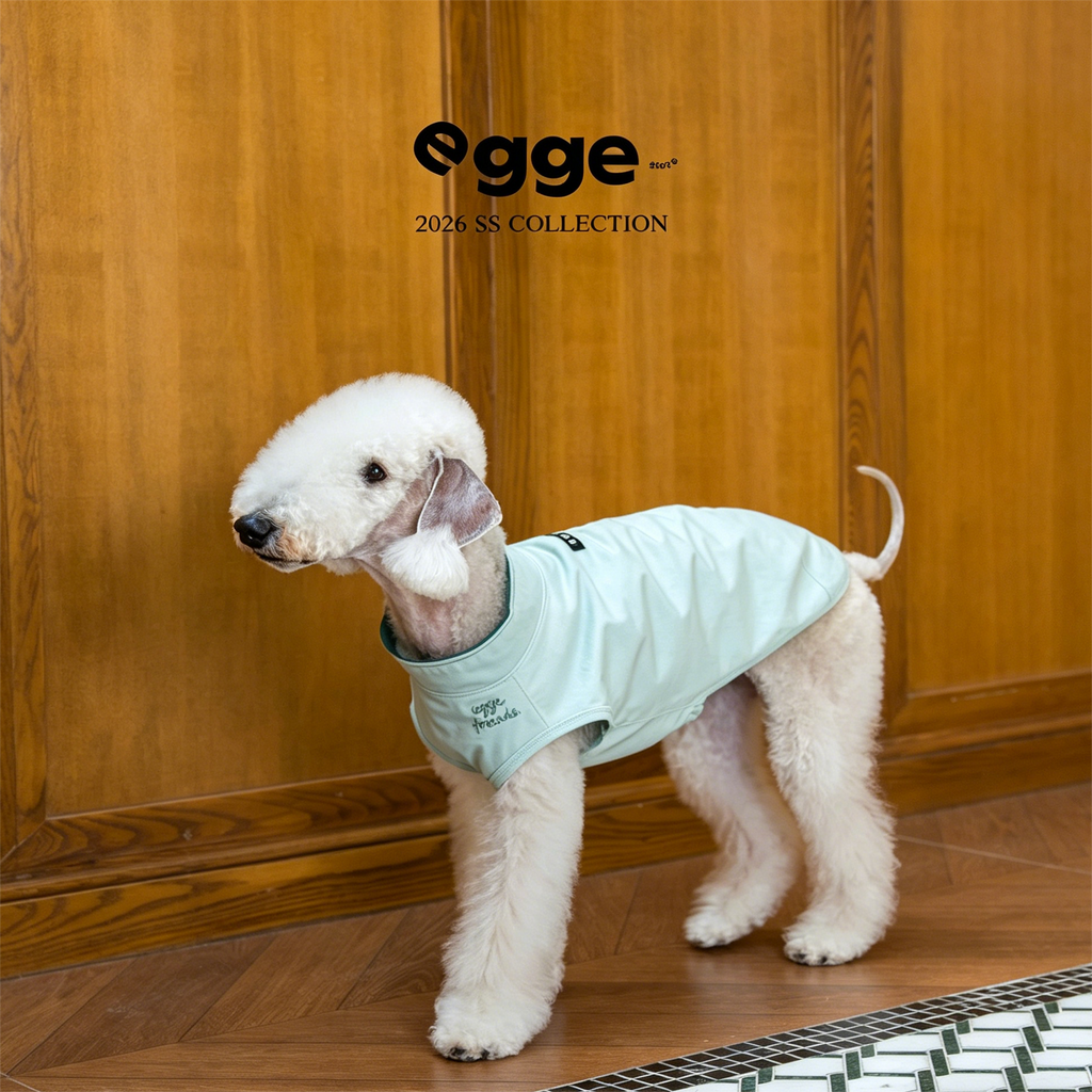 Egge Cooling Antibacterial Embroidered Cotton Vest