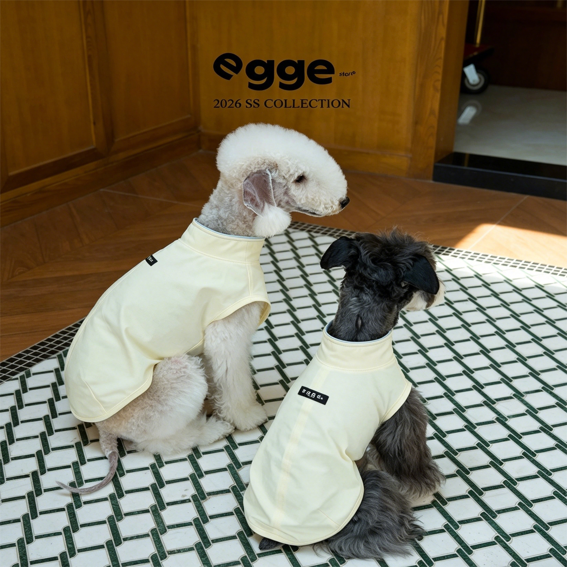 Egge Cooling Antibacterial Embroidered Cotton Vest