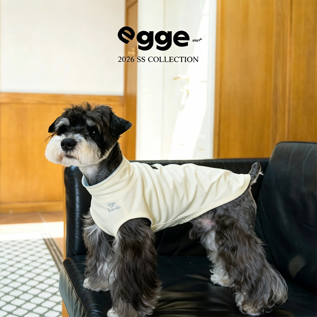 Egge Cooling Antibacterial Embroidered Cotton Vest