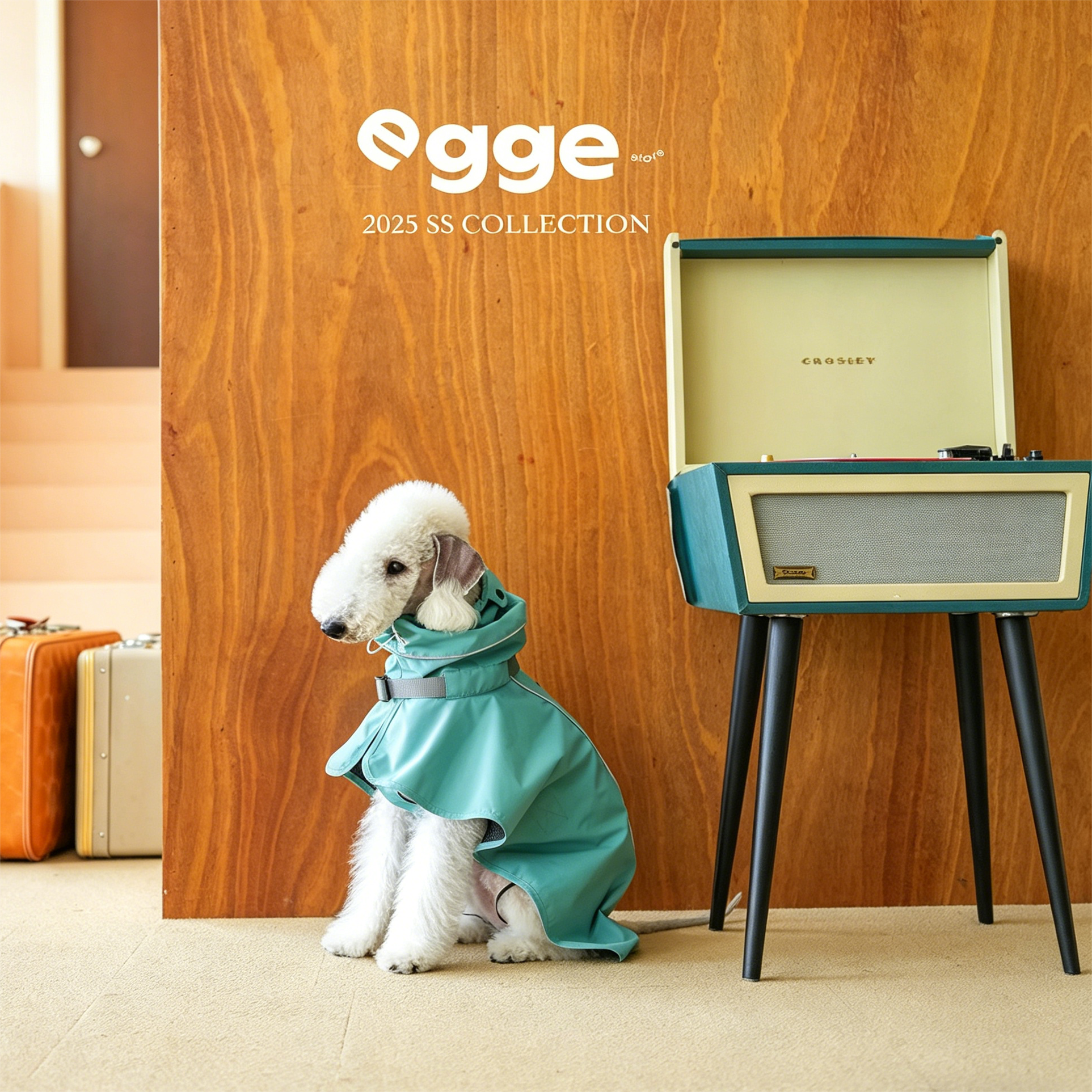 Egge Lightweight Water-Repellent Poncho Raincoat