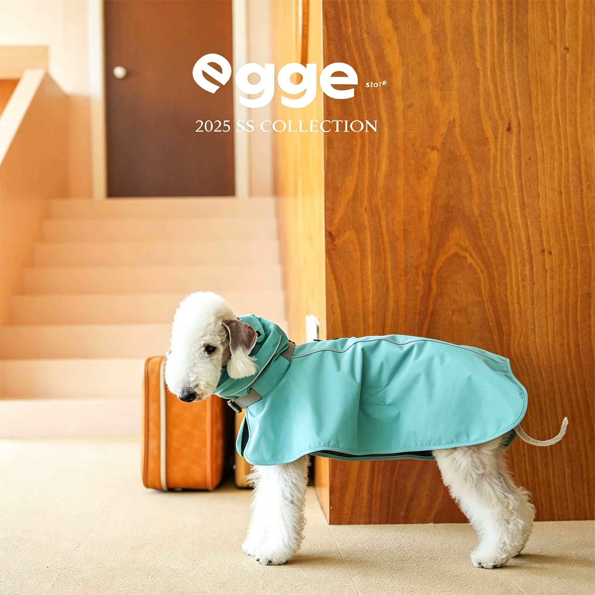 Egge Lightweight Water-Repellent Poncho Raincoat