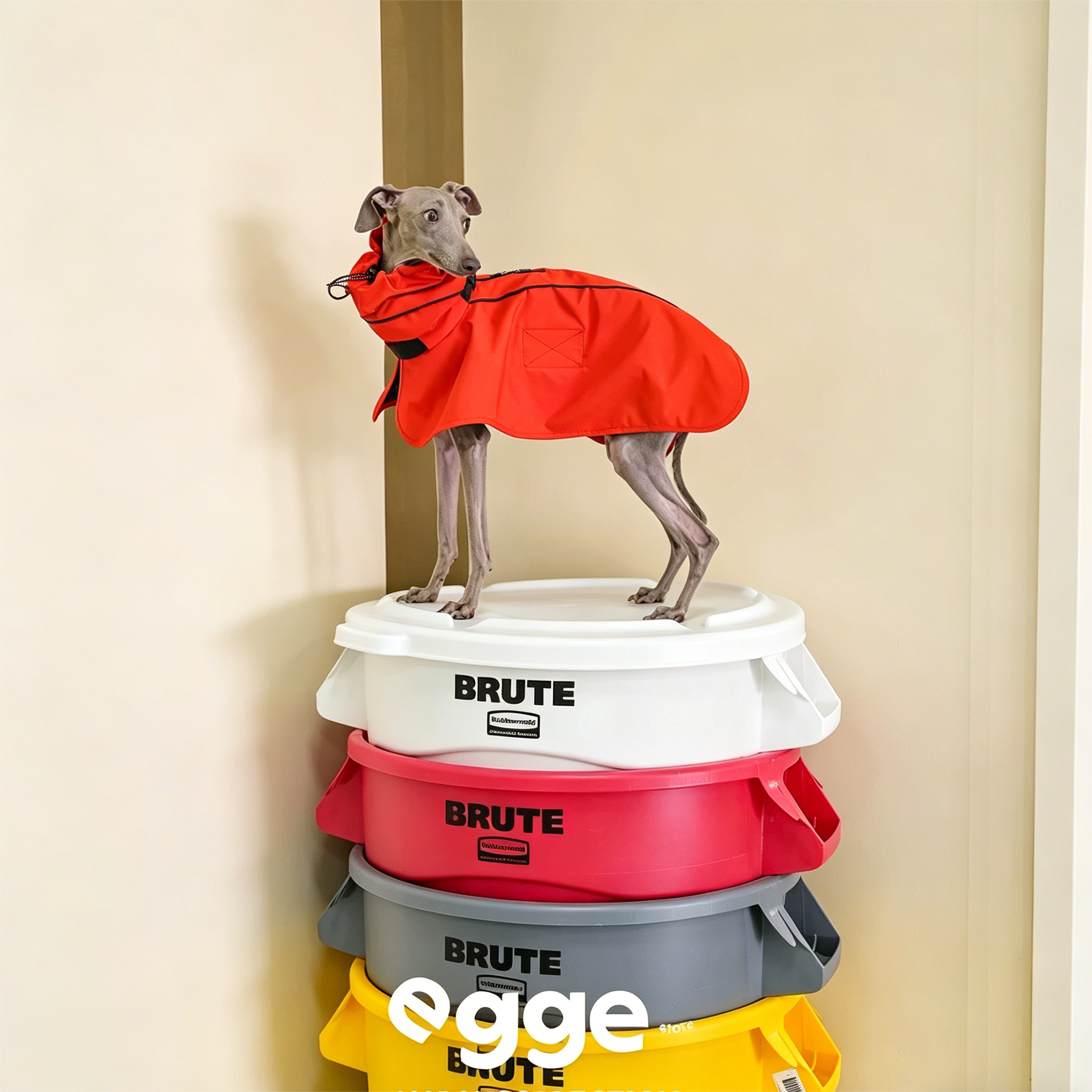 Egge Lightweight Water-Repellent Poncho Raincoat