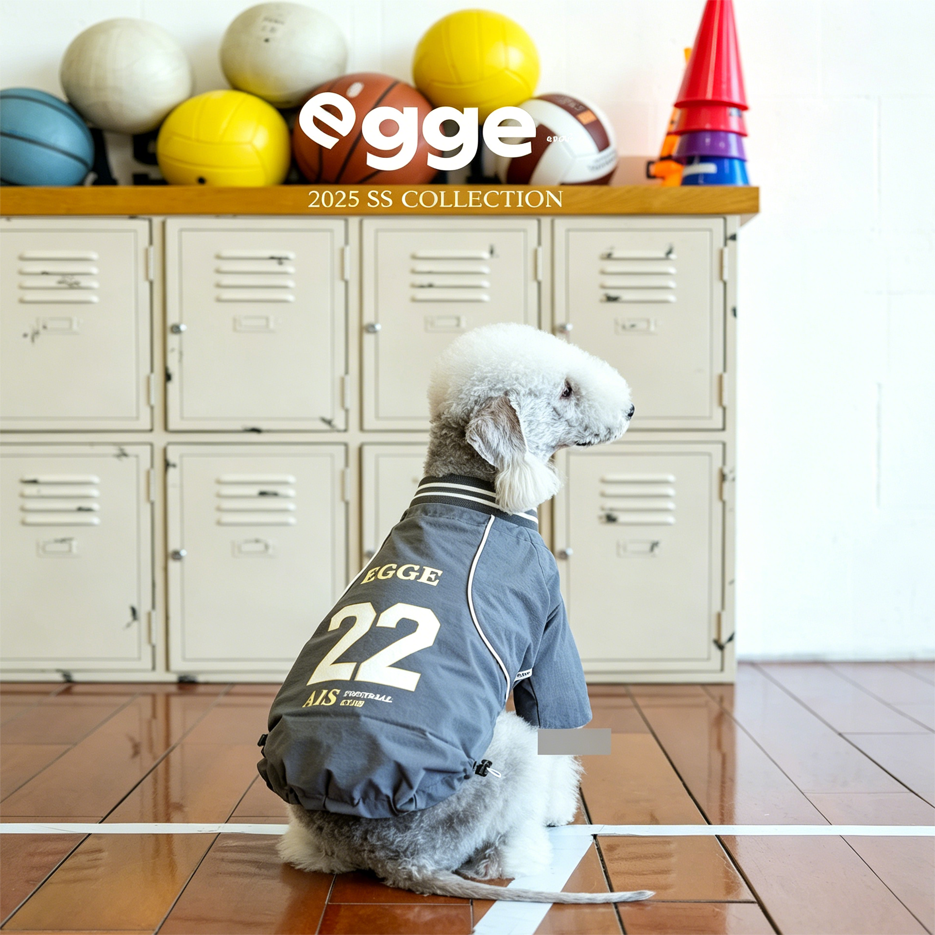 Egge Spring Summer Lightweight Retro Dog Jersey