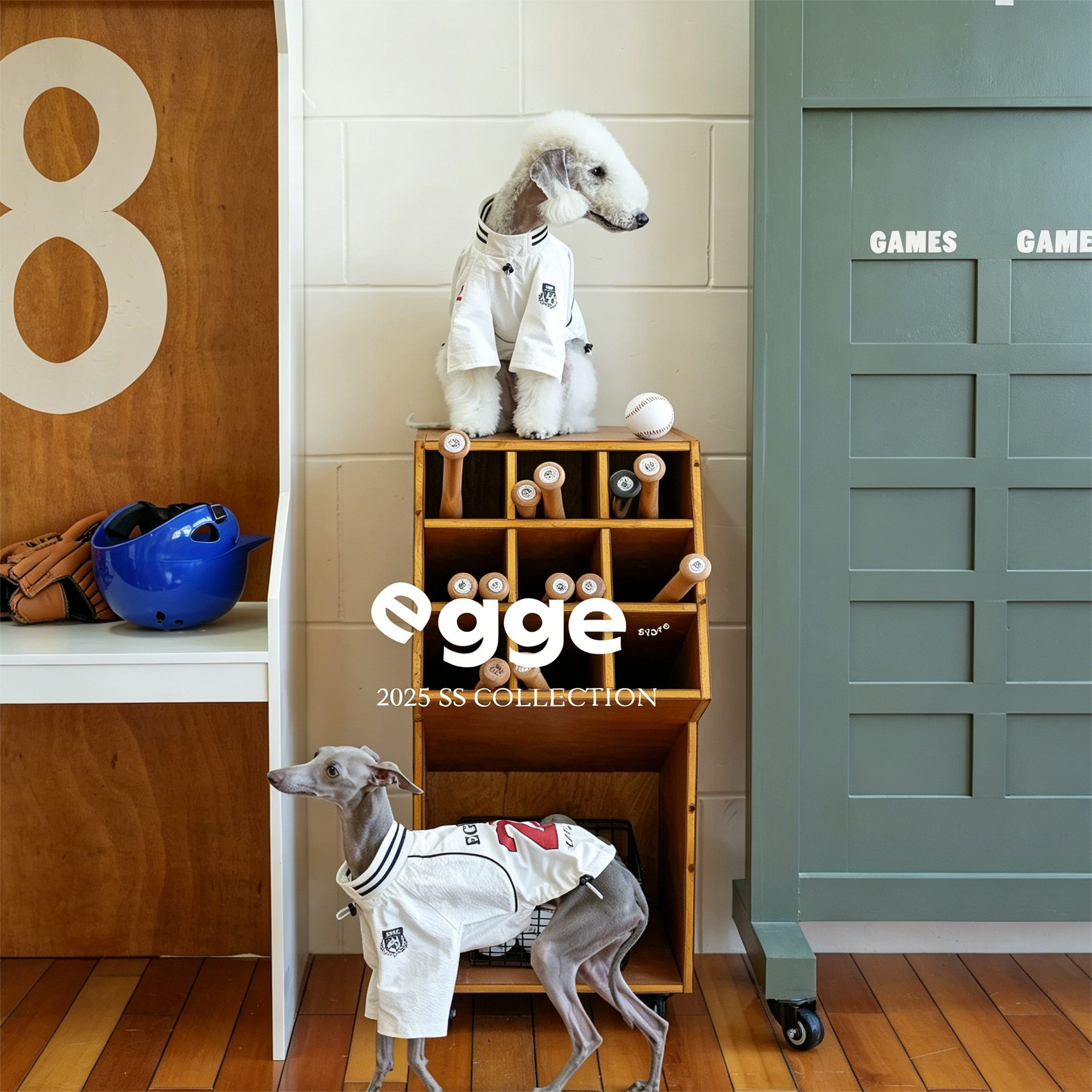 Egge Spring Summer Lightweight Retro Dog Jersey