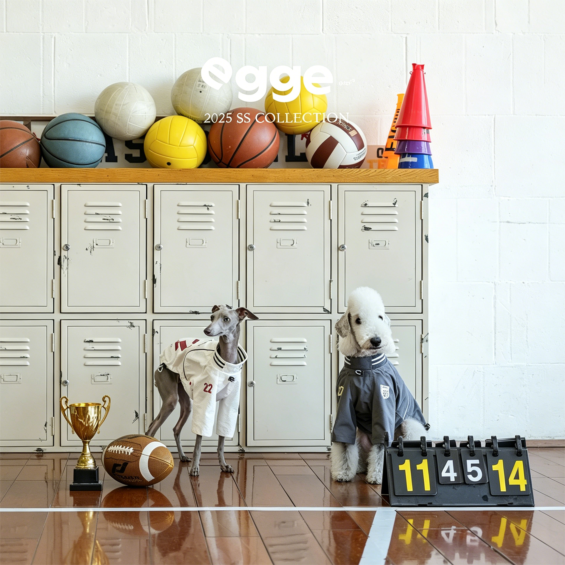 Egge Spring Summer Lightweight Retro Dog Jersey