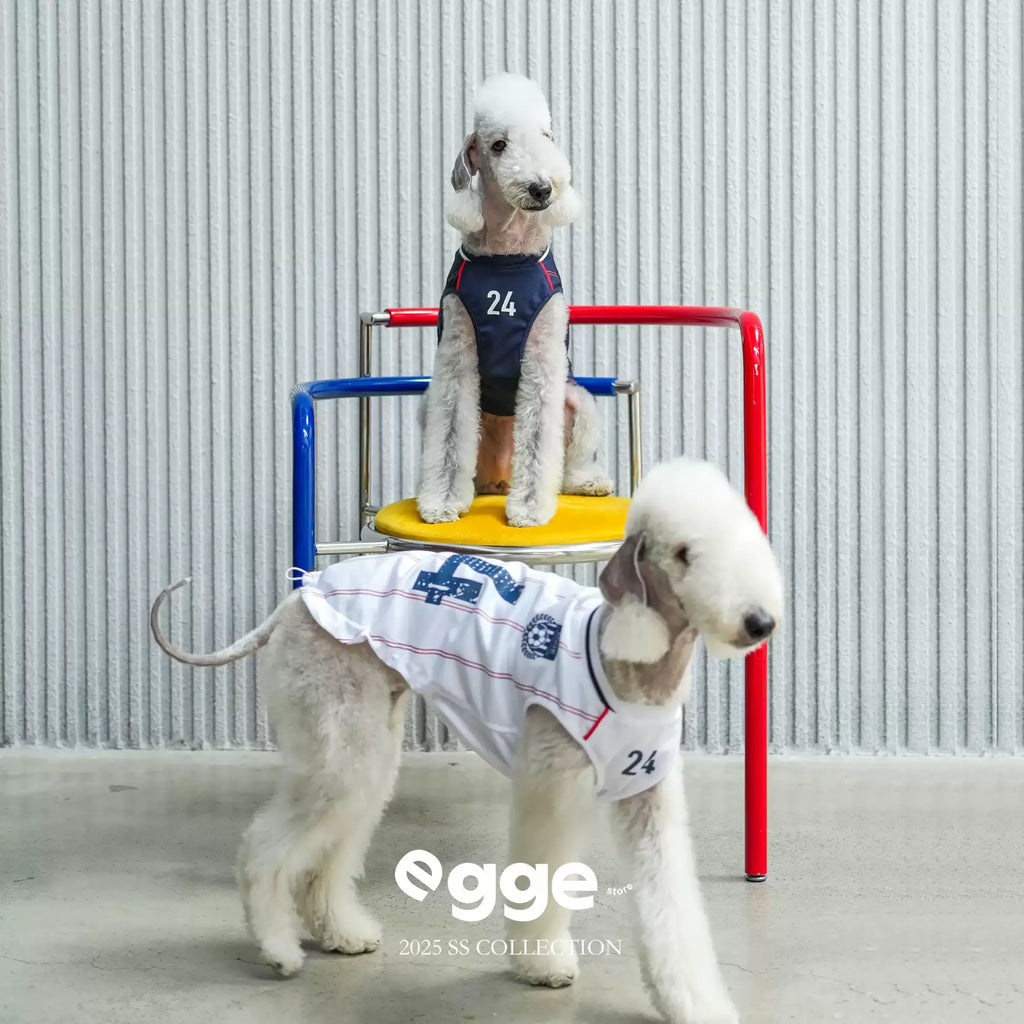 Egge Spring Summer Retro Tennis Vest for Dogs