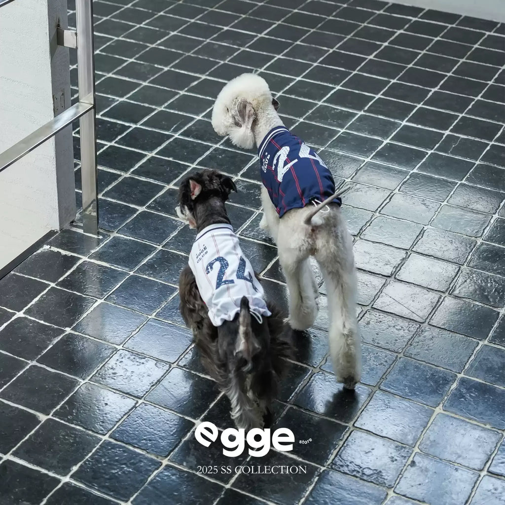 Egge Spring Summer Retro Tennis Vest for Dogs