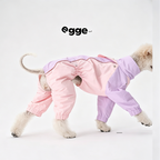 Egge Waterproof Anti-static Lightweight Medium-Sized Dog Rain Poncho