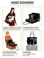 Fashionable Commuter Pet Briefcase