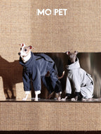 Fleece-Lined Four-Legged Windproof Jacket