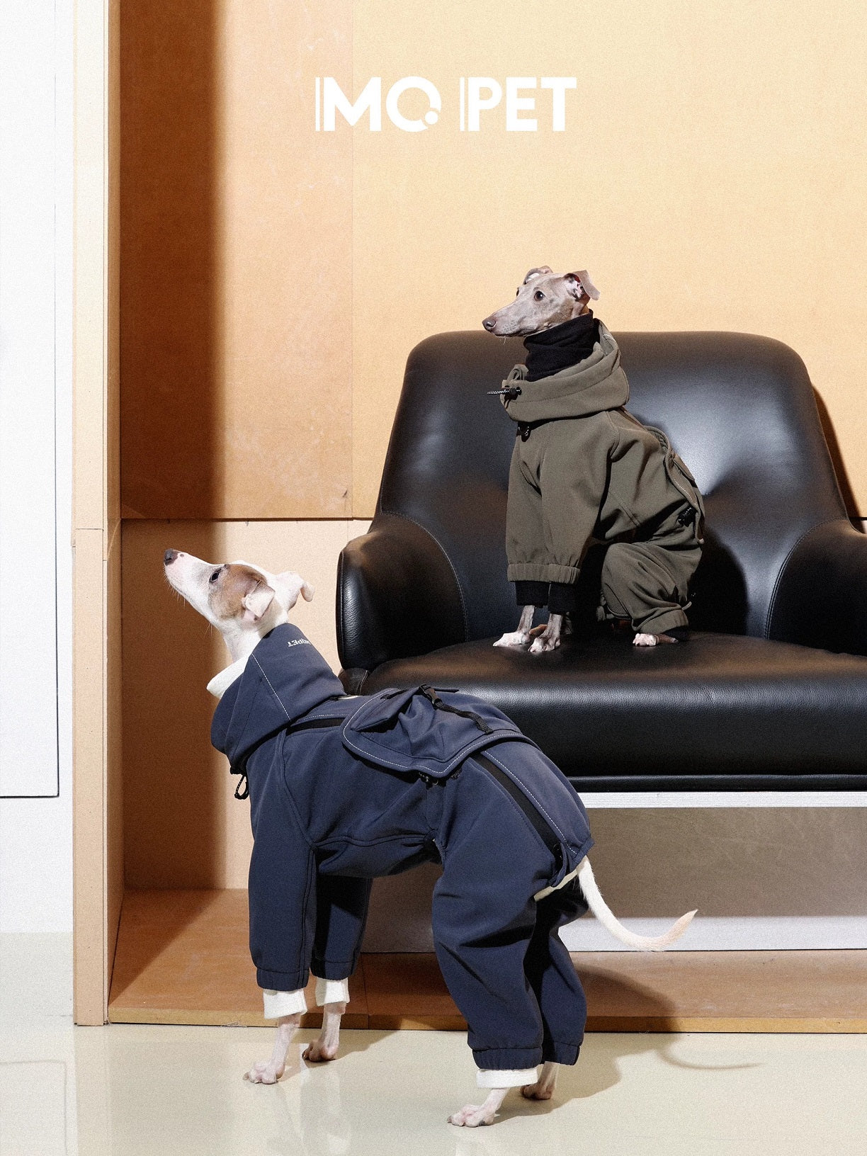 Fleece-Lined Four-Legged Windproof Jacket