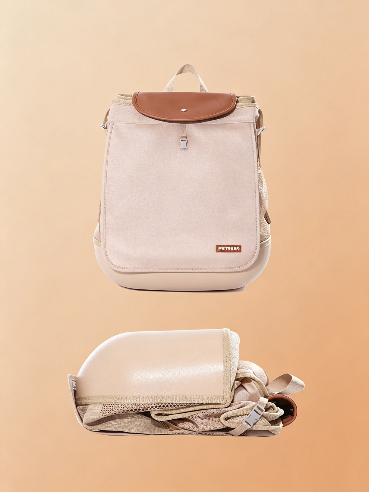 Front-Mounted Pet Chest Backpack