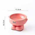 High-Value Ceramic Pet Bowl With High Spine Protection