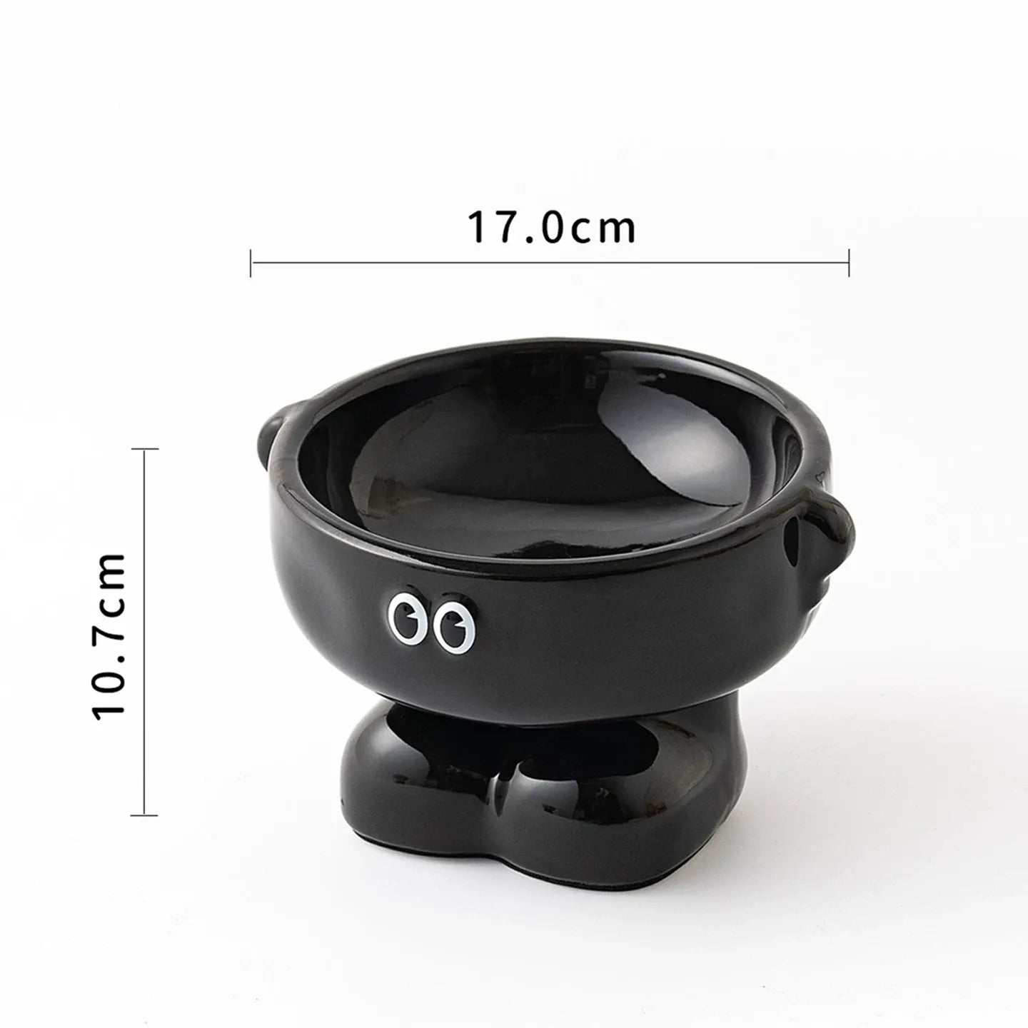 High-Value Ceramic Pet Bowl With High Spine Protection