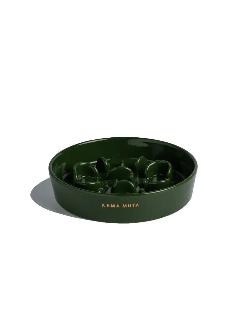 Kama Muta Pet Slow Food Bowl Anti Choking And Anti Slip Ceramic Bowl