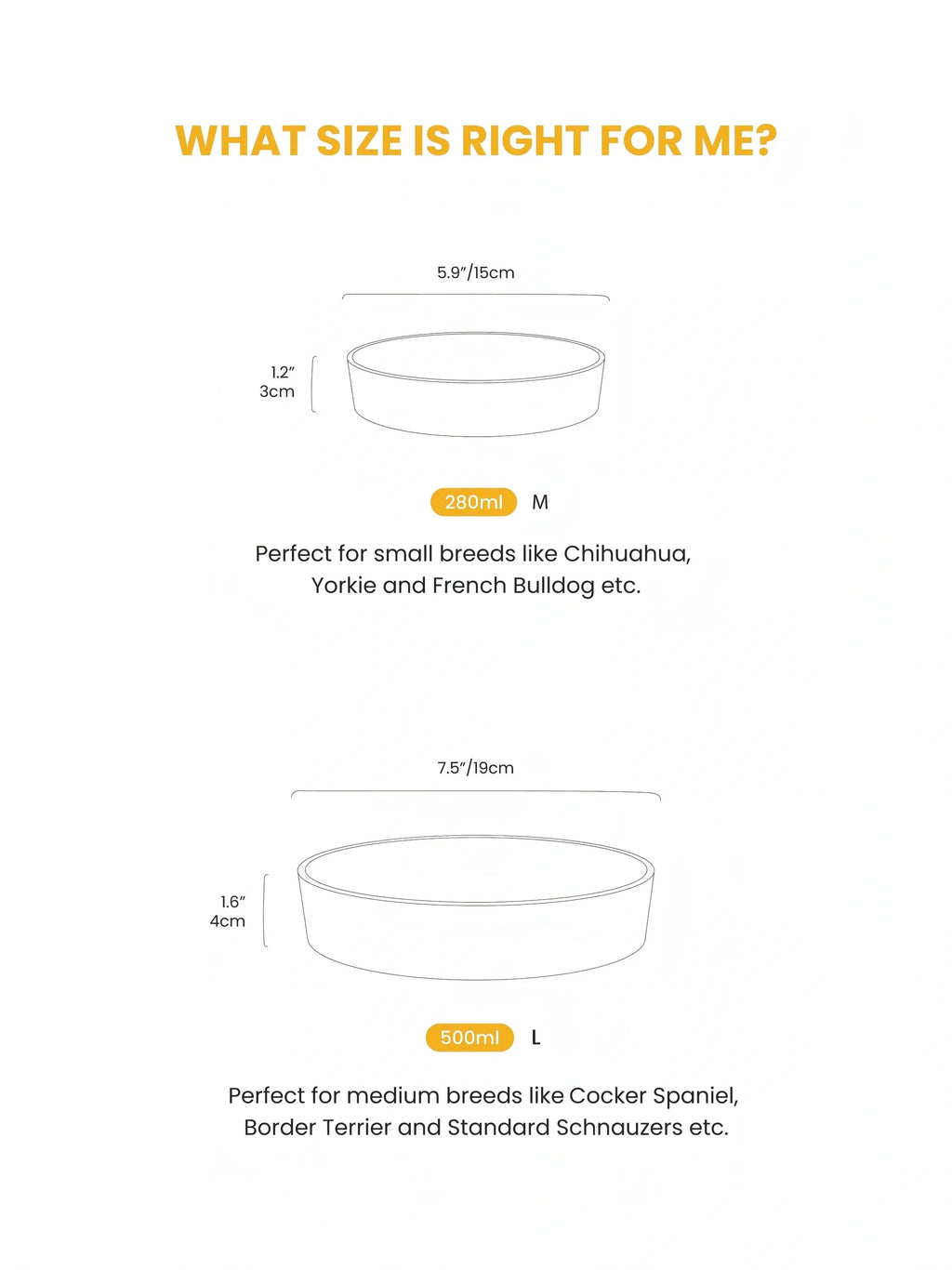 Kama Muta Pet Slow Food Bowl Anti Choking And Anti Slip Ceramic Bowl