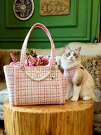 Light Luxury Pet Messenger Bag