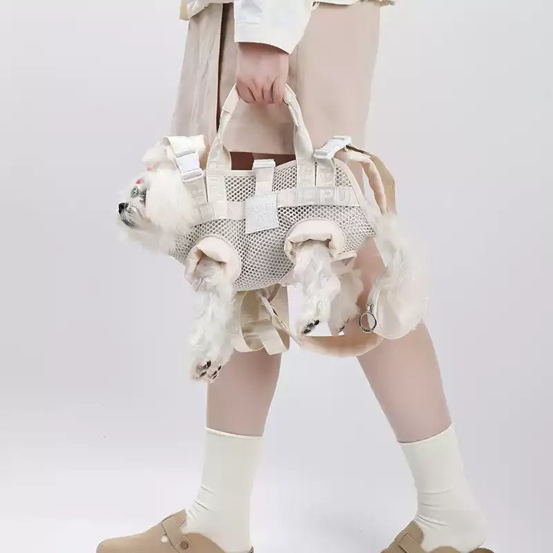 Lightweight Pet Carrier Bag, Suitable For Cats And Dogs, Portable, Cross-Body, And Backpack Style