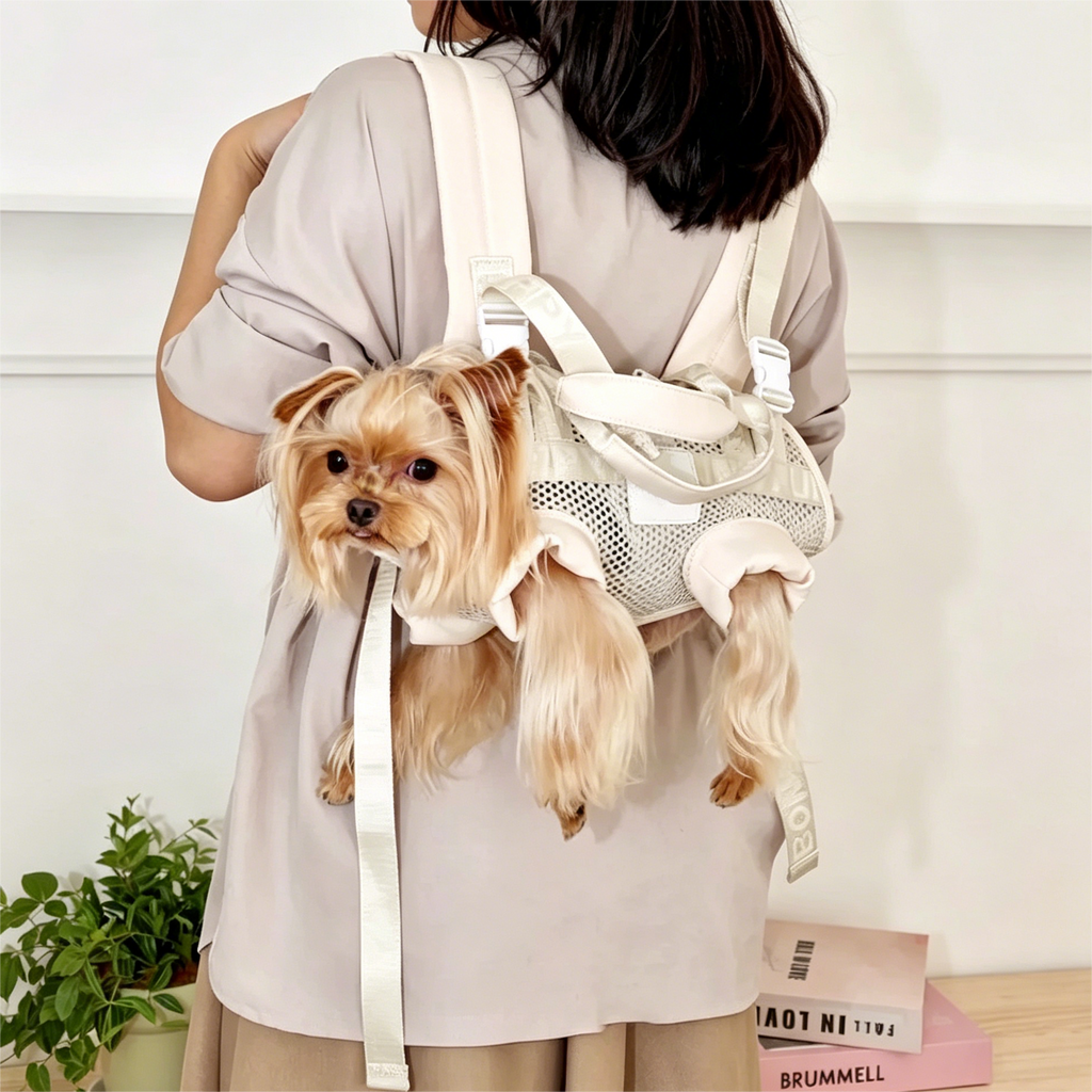 Lightweight Pet Carrier Bag, Suitable For Cats And Dogs, Portable, Cross-Body, And Backpack Style