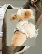 Luxury Rhinestone Pet Chest Vest