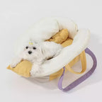 Multi-Functional Cat And Dog Carrier Bag, Tote Style, Handheld Or Cross-Body, Suitable For Travel And Bathing
