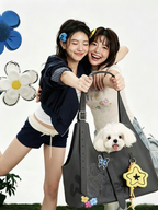 Multi-Purpose Fashionable Commuter Bag For Humans And Pets