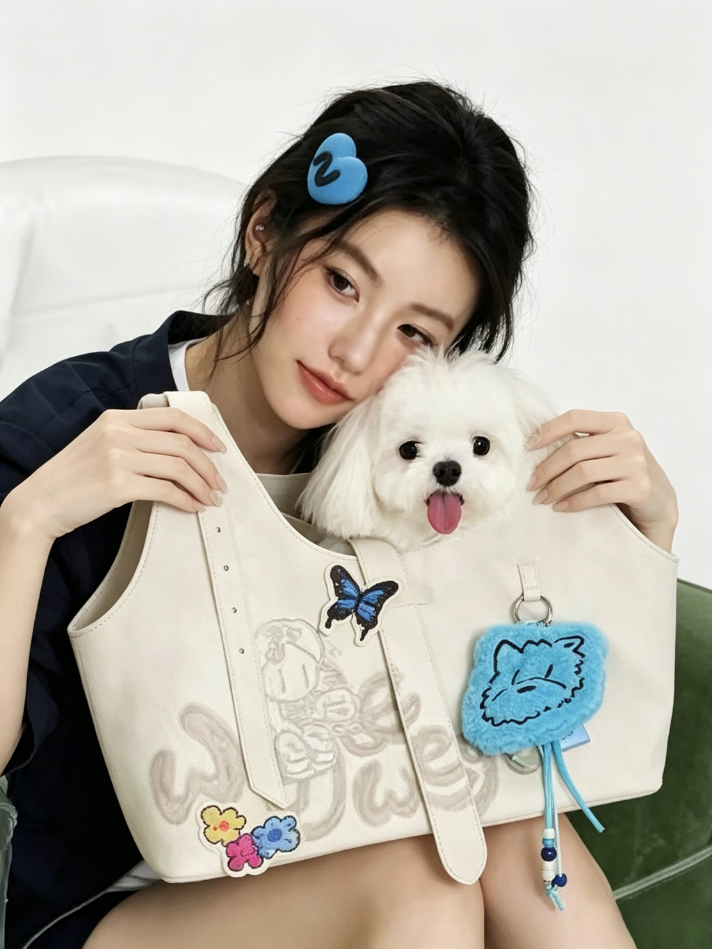 Multi-Purpose Fashionable Commuter Bag For Humans And Pets