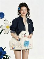 Multi-Purpose Fashionable Commuter Bag For Humans And Pets