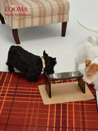 Neck-Protecting And Anti-Tipping Pet Double Bowls