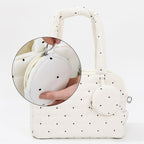 Pet Portable Handbag With Exposed Design, Suitable For Both Bathing And Travel, For Cats And Dogs