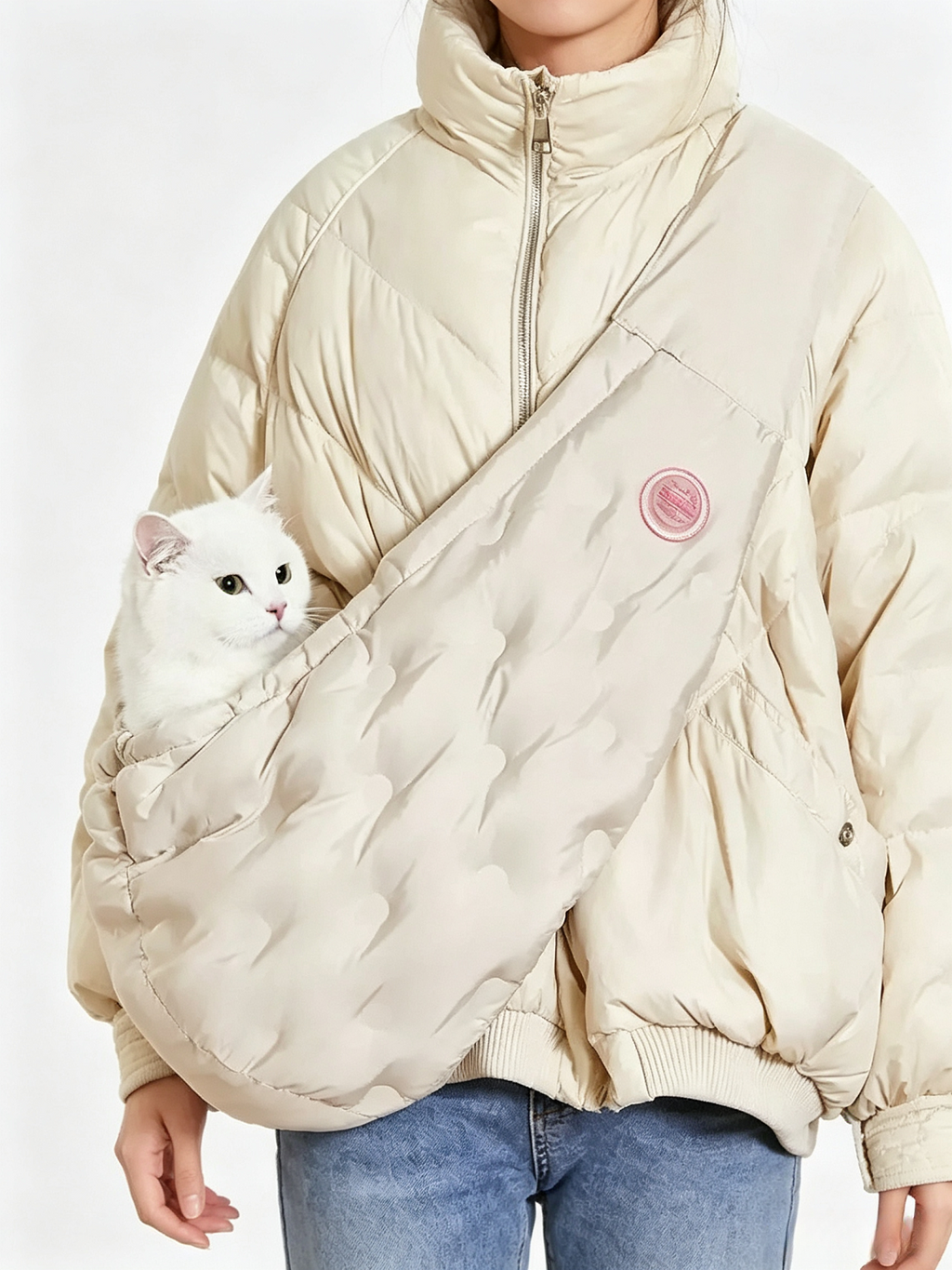 Pet Cat Crossbody Backpack
