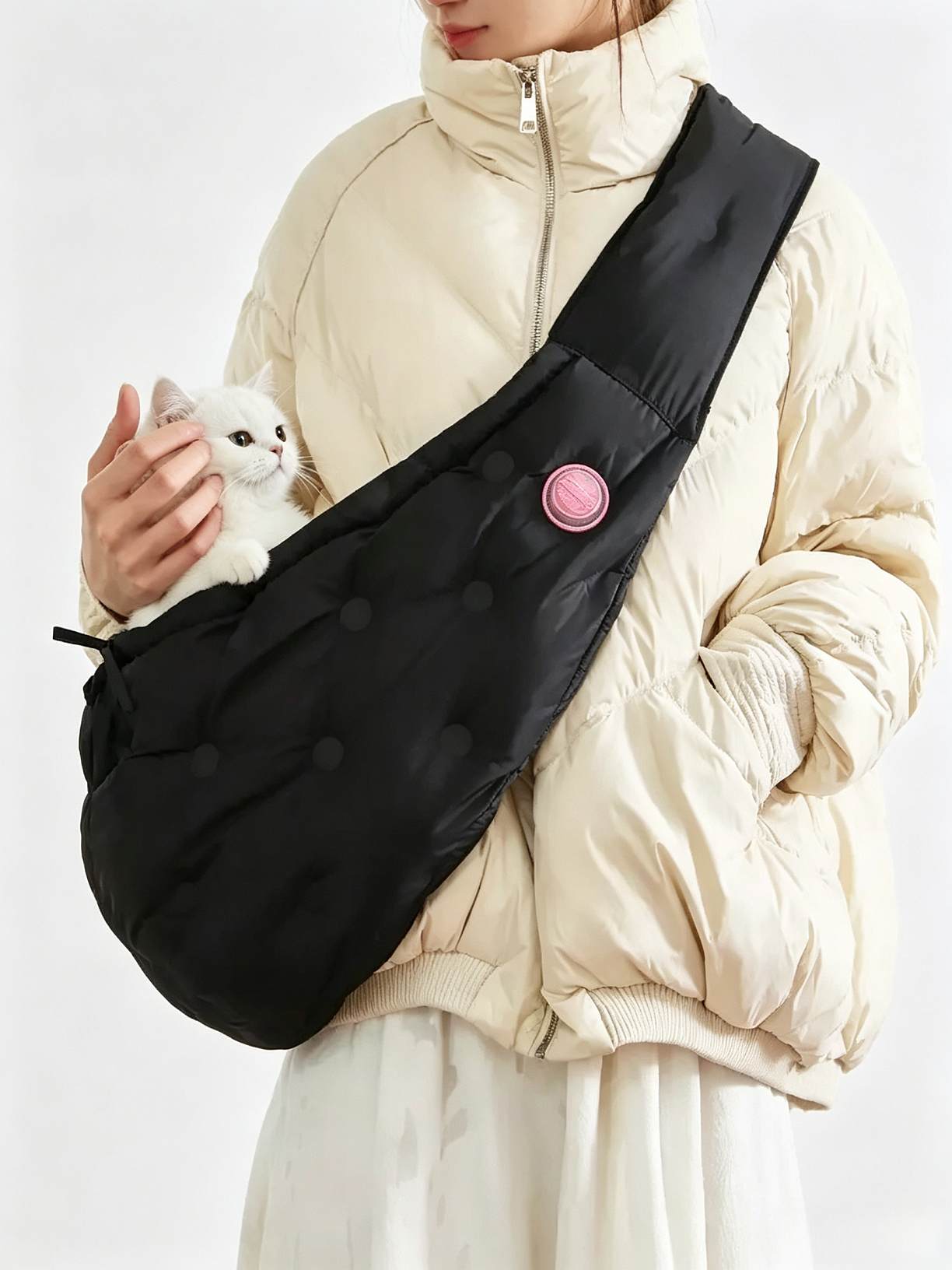 Pet Cat Crossbody Backpack