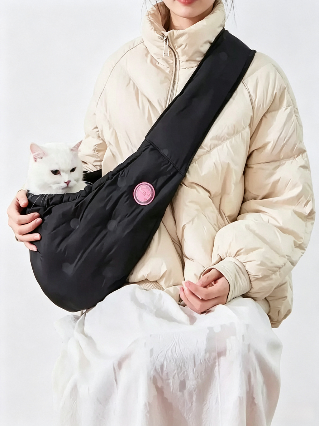 Pet Cat Crossbody Backpack