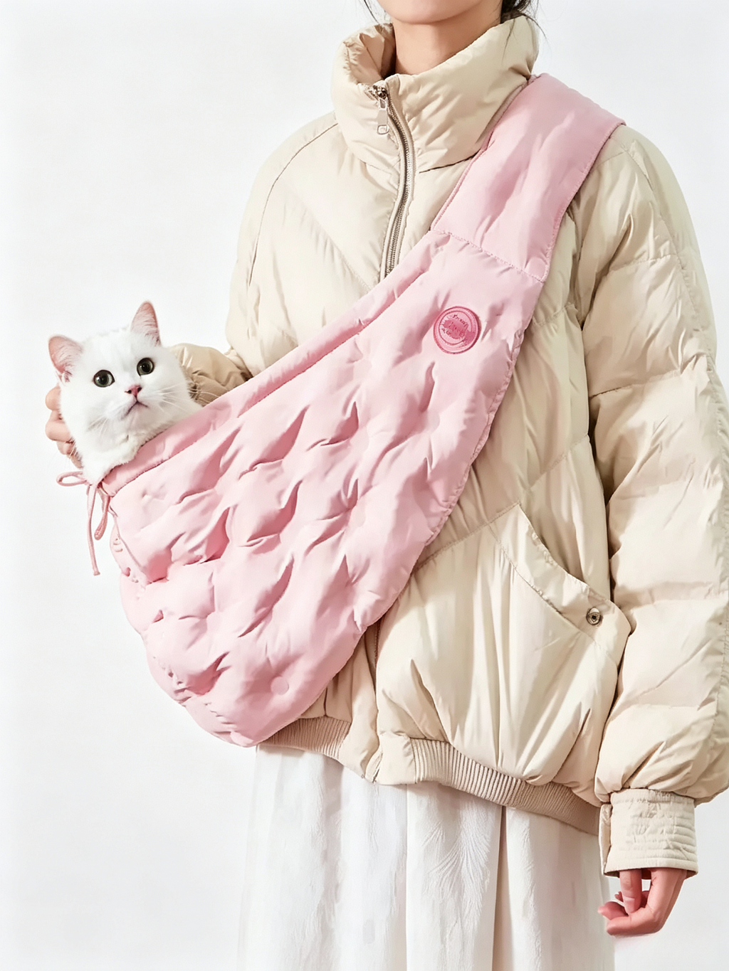 Pet Cat Crossbody Backpack