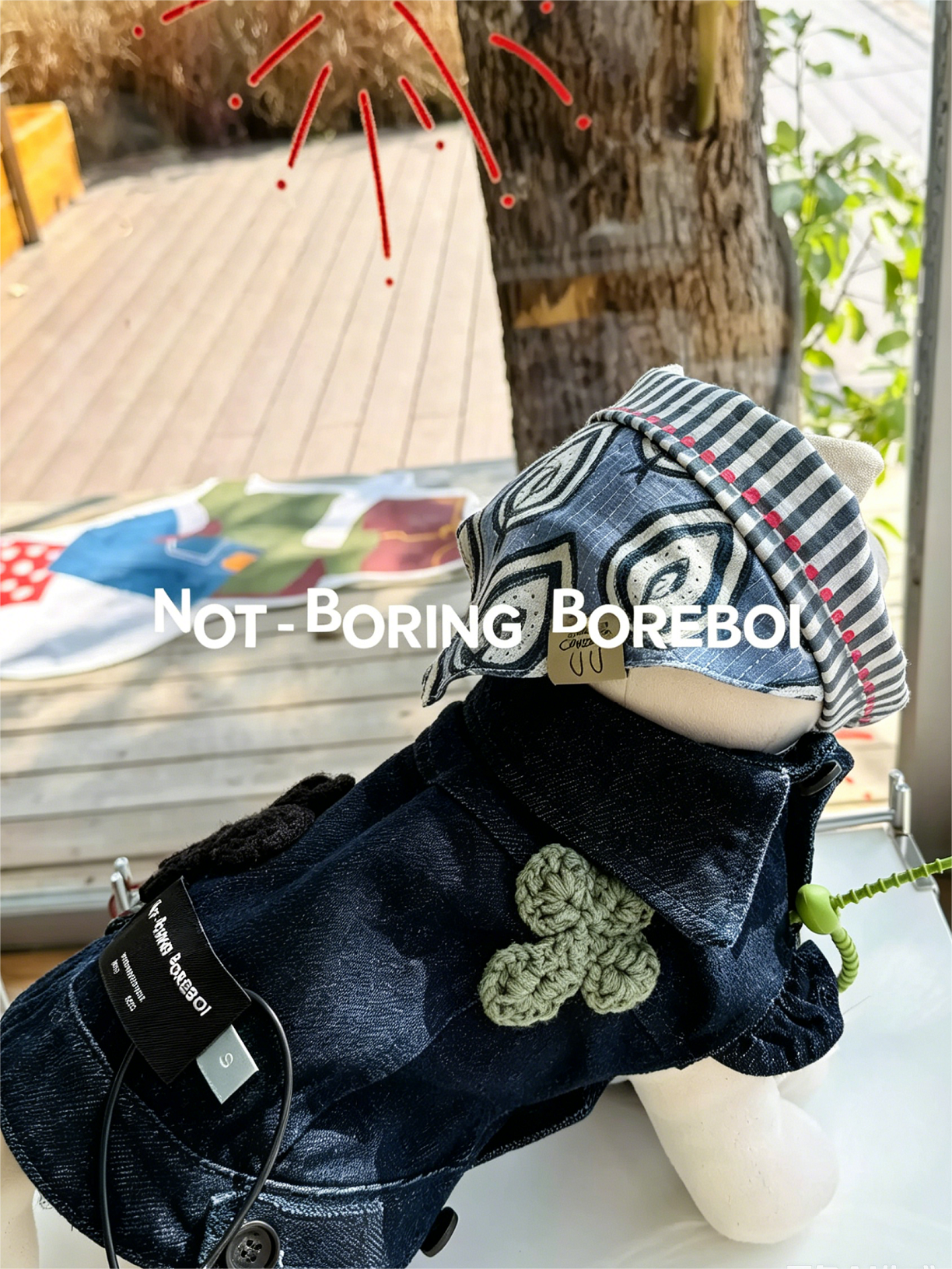 Pet Denim Jacket Clothing