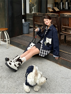 Pet Denim Jacket Clothing