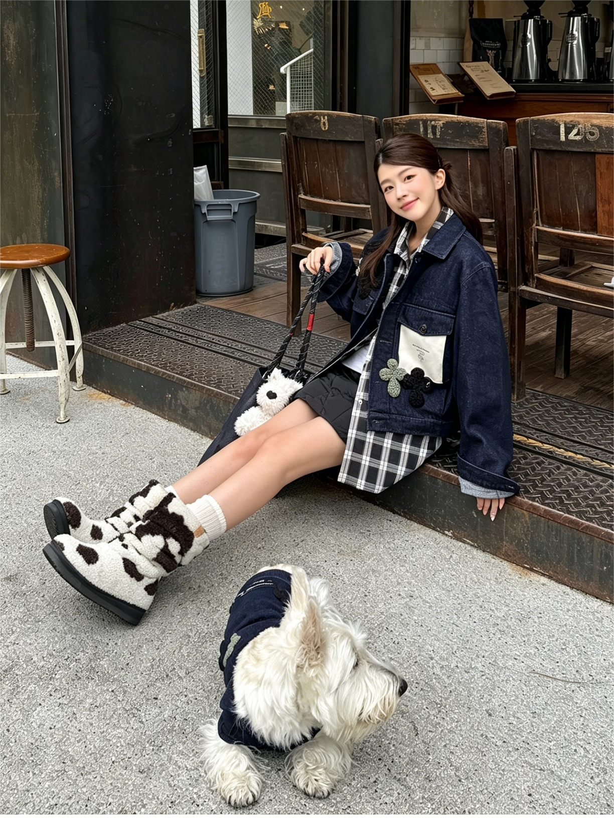 Pet Denim Jacket Clothing
