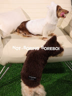 Pet Faux Mink Fur Patchwork Hooded Sweater