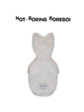 Pet Faux Mink Fur Patchwork Hooded Sweater