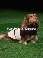 Pet Plush-Paneled Down Vest