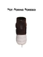 Pet Plush-Paneled Down Vest