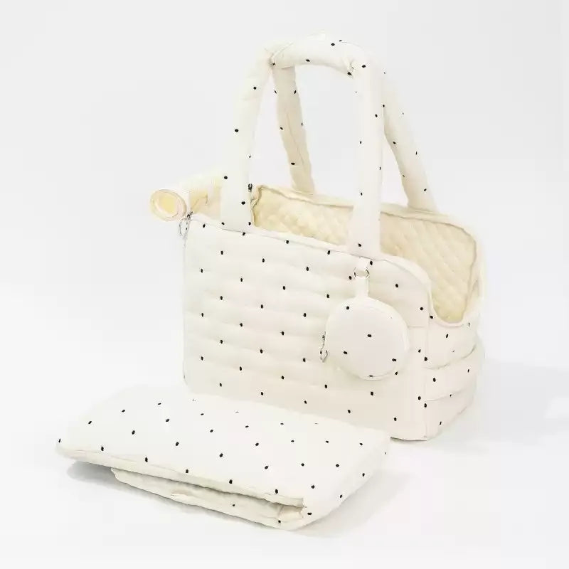 Pet Portable Handbag With Exposed Design, Suitable For Both Bathing And Travel, For Cats And Dogs