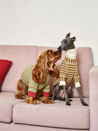Pet Striped Cotton Undershirt