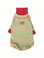 Pet Striped Cotton Undershirt