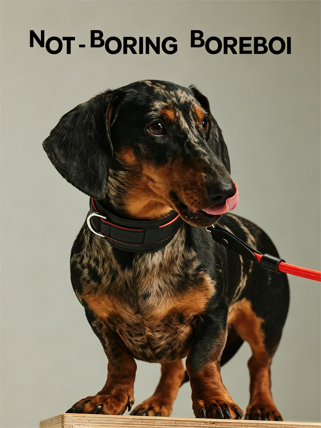 Pet leather harness