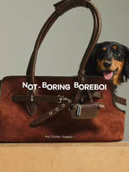 Pet Suede Tote Bag