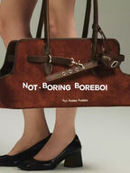 Pet Suede Tote Bag