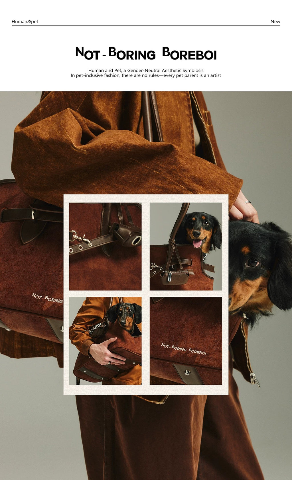 Pet Suede Tote Bag